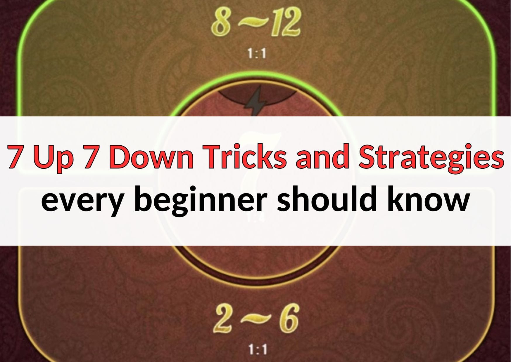 เ ป ปลี่ยนขึ้น 7 ทริคดาวน์ และ starties ทุกมือใหม่ควรรู้